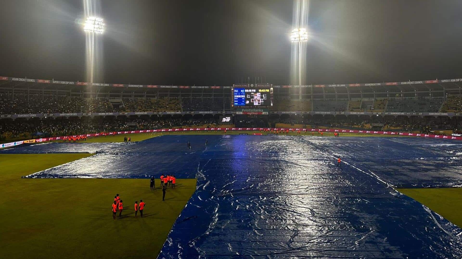 एशिया कप 2023: बारिश के चलते फिर रुका मुकाबला, भारत के खिलाफ पाकिस्तान का स्कोर 44/2