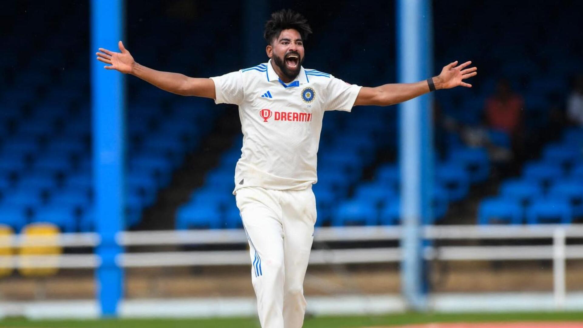 वेस्टइंडीज बनाम भारत: सपाट विकेट पर 5 विकेट लेना आसान नहीं था- मोहम्मद सिराज
