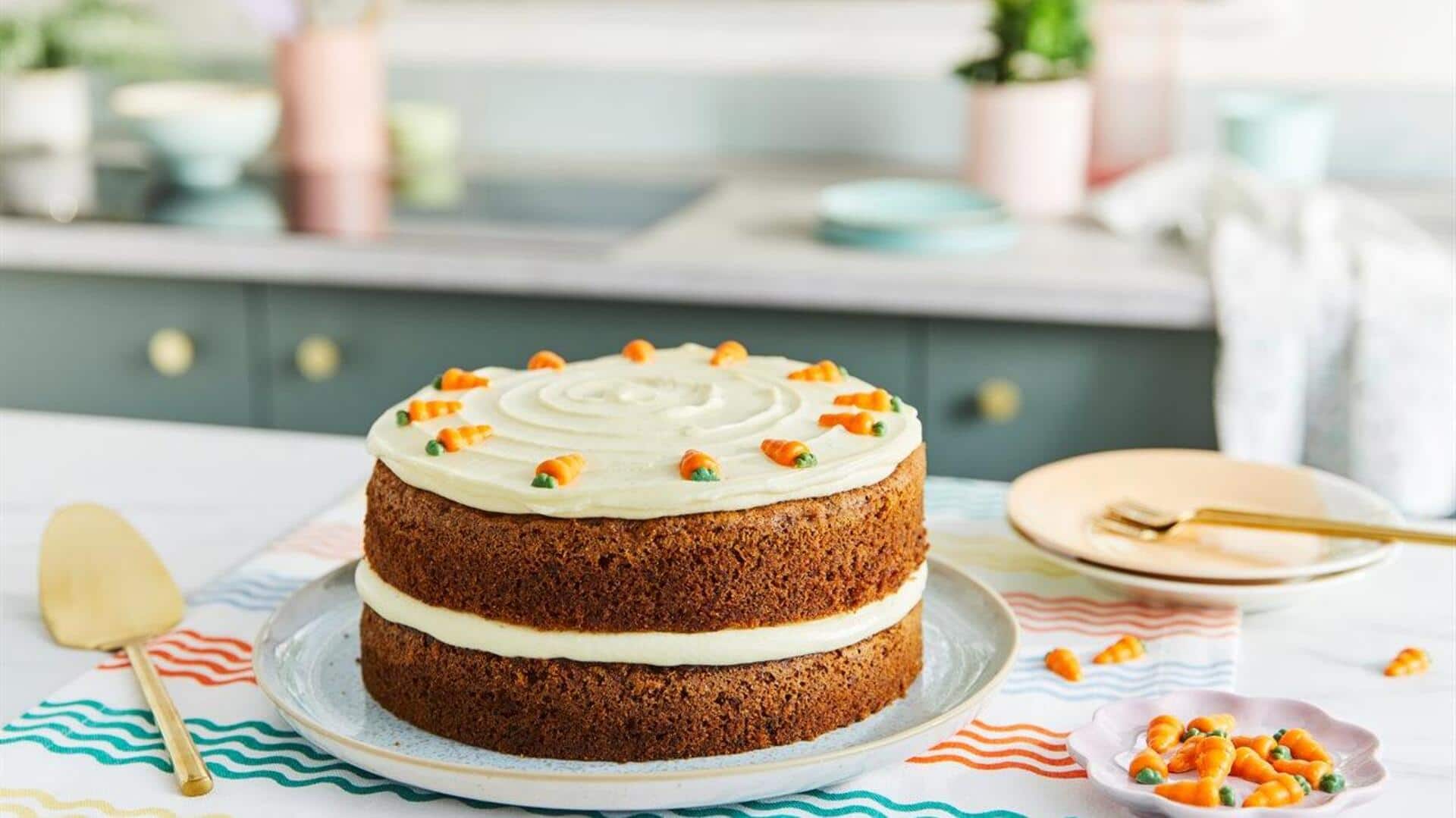 सर्दियों के दौरान कढ़ाई में ऐसे बनाएं क्लासिक गाजर का केक, जानिए रेसिपी