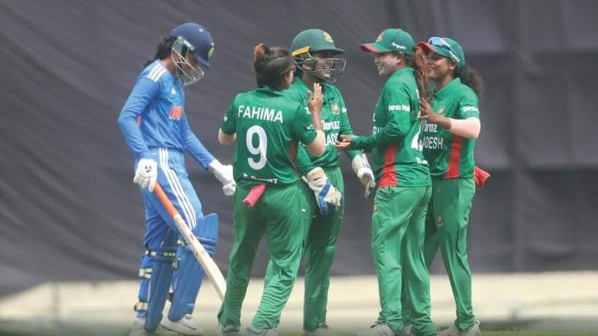 बांग्लादेश बनाम भारत: रबया खान ने की टी-20 अंतरराष्ट्रीय की दूसरी सर्वश्रेष्ठ गेंदबाजी