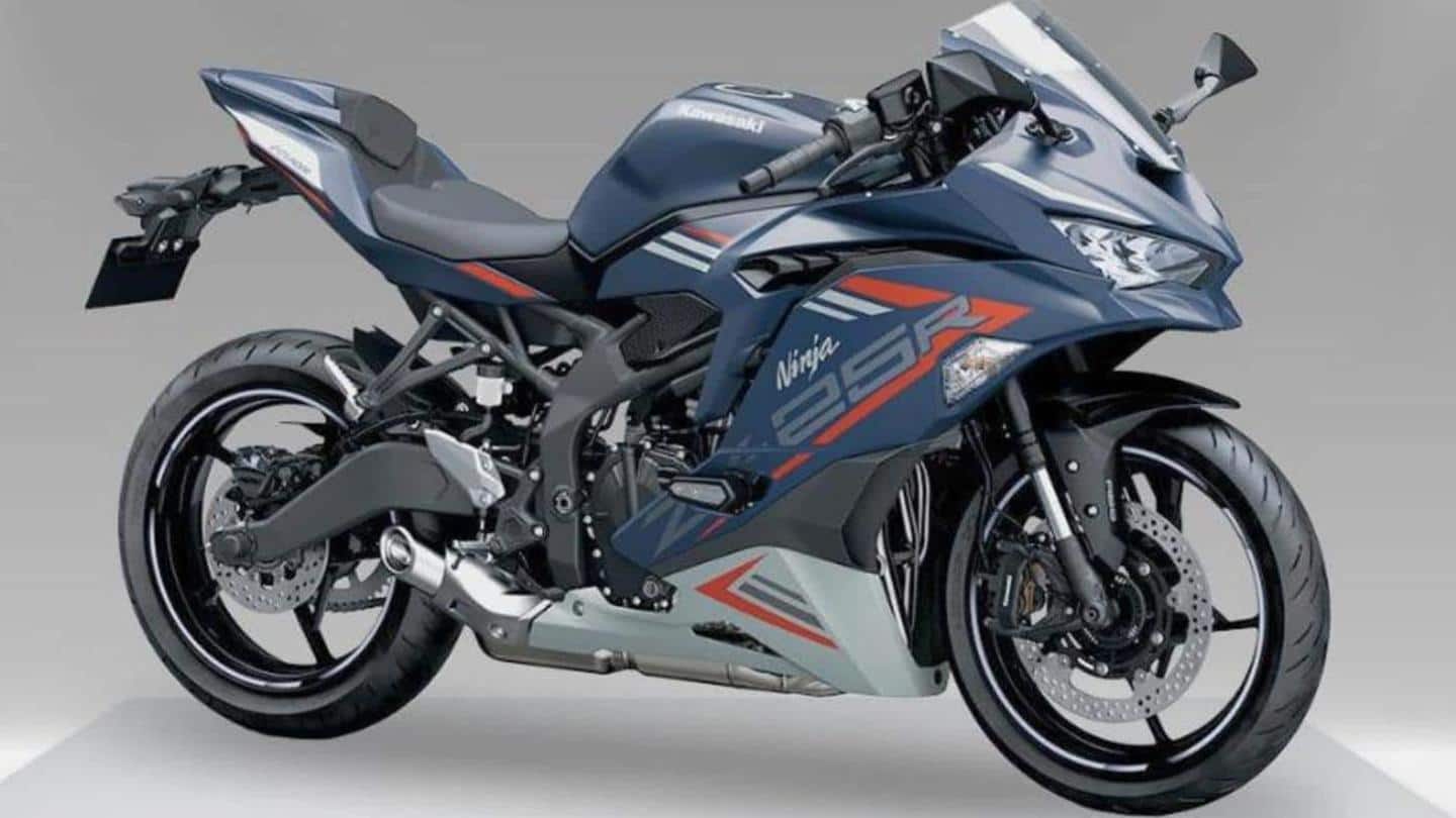 नए रंग में सामने आई कावासाकी निंजा ZX-25R, अगले साल हो सकती है भारत में लॉन्च