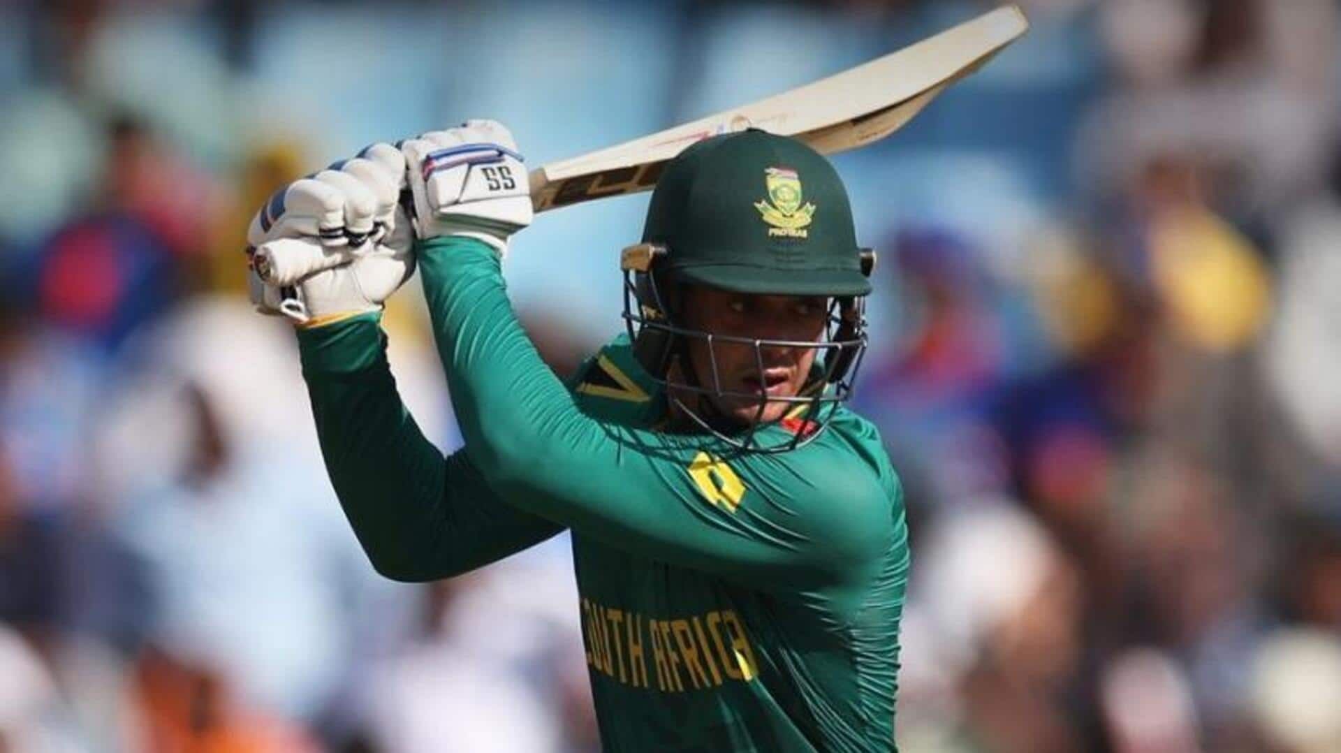 बांग्लादेश बनाम दक्षिण अफ्रीका: क्विंटन डिकॉक ने जमाया वनडे विश्व कप 2023 में अपना तीसरा शतक