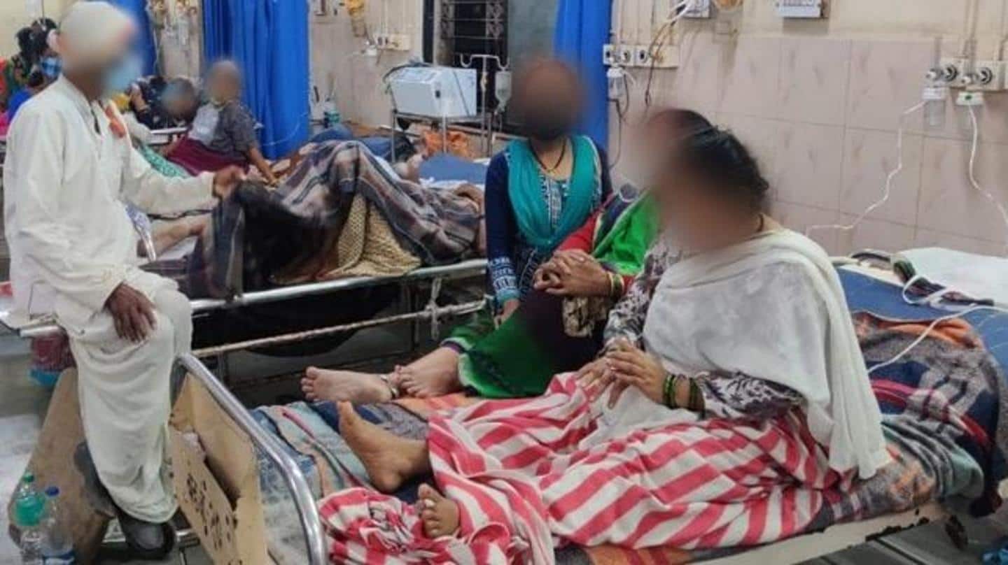 नागपुर: सरकारी अस्पताल की तस्वीरों में एक ही बेड पर दिखे दो-दो कोरोना मरीज