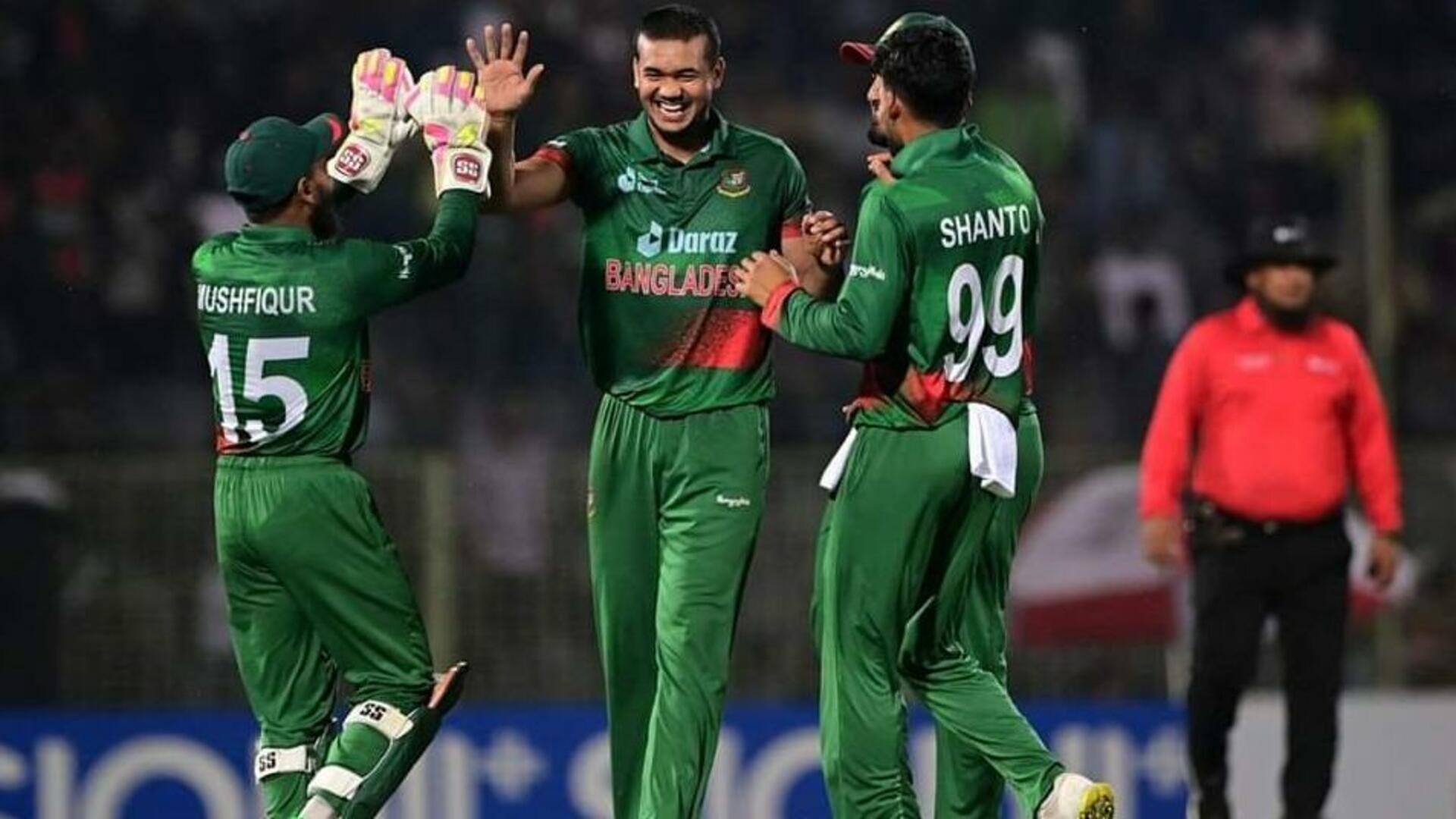 पहला वनडे: बांग्लादेश ने आयरलैंड को 183 रन से हराया, मैच में ये बने रिकॉर्ड्स