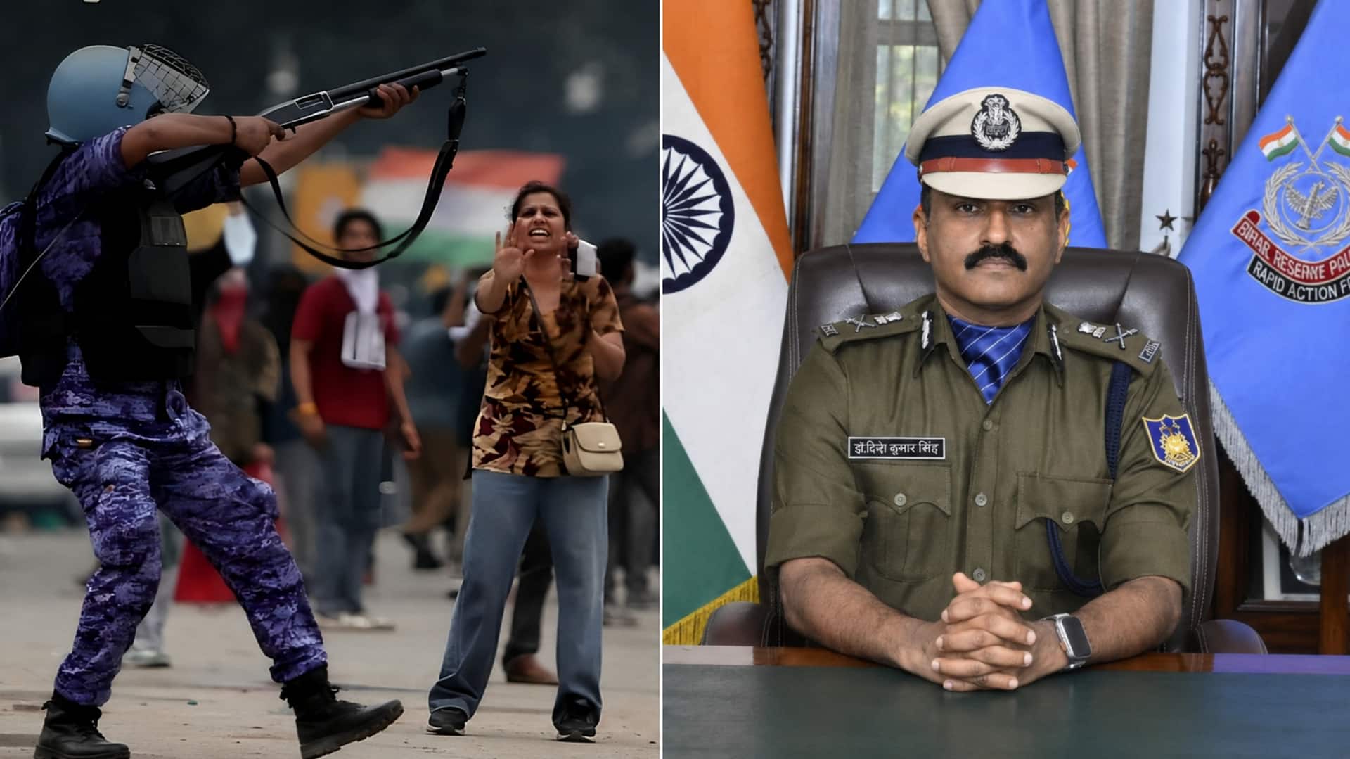 पैलेट-गन विवाद के बीच CRPF के महानिदेशक का संदेश, कहा- जवान कार्रवाई करें मैं जिम्मेदारी लूंगा