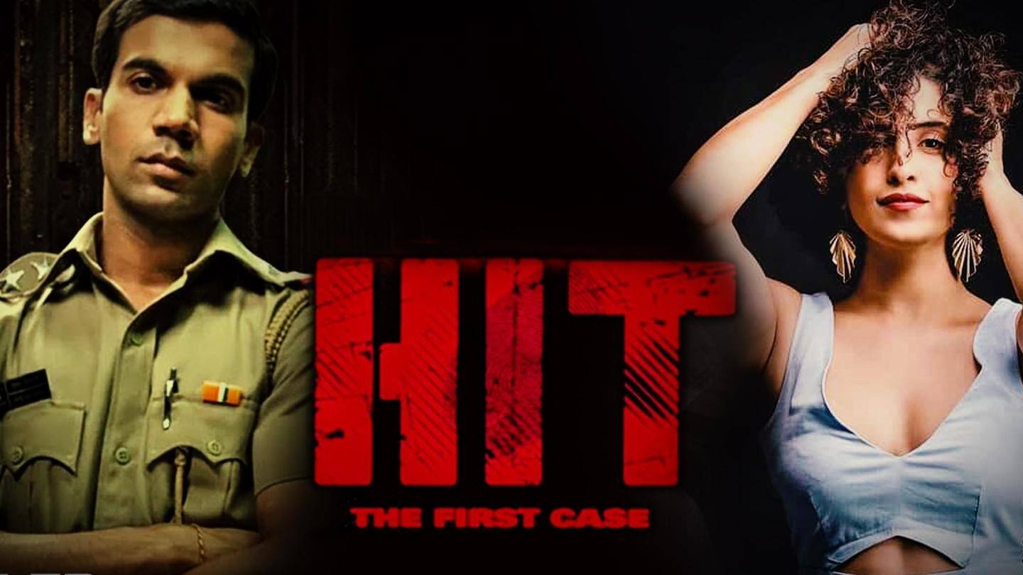 सान्या और राजकुमार अभिनीत 'हिट' की हिन्दी रीमेक 20 मई, 2022 को आएगी