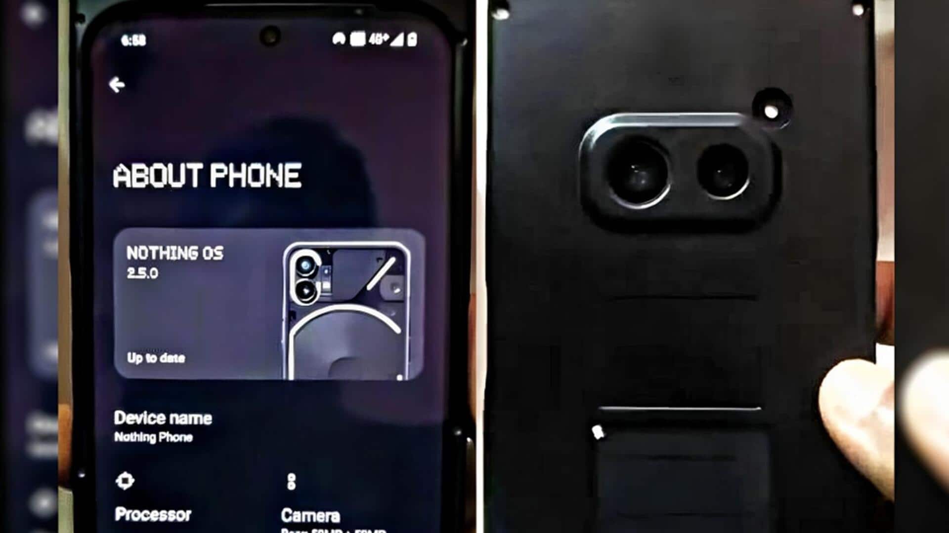 नथिंग फोन 2a के डिजाइन का हुआ खुलासा, 50MP कैमरा समेत मिलेंगे ये फीचर्स