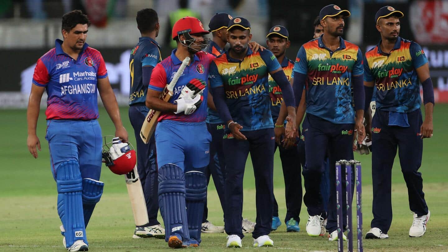 एशिया कप, श्रीलंका बनाम अफगानिस्तान: टॉस जीतकर श्रीलंका की पहले गेंदबाजी, जानें प्लेइंग इलेवन