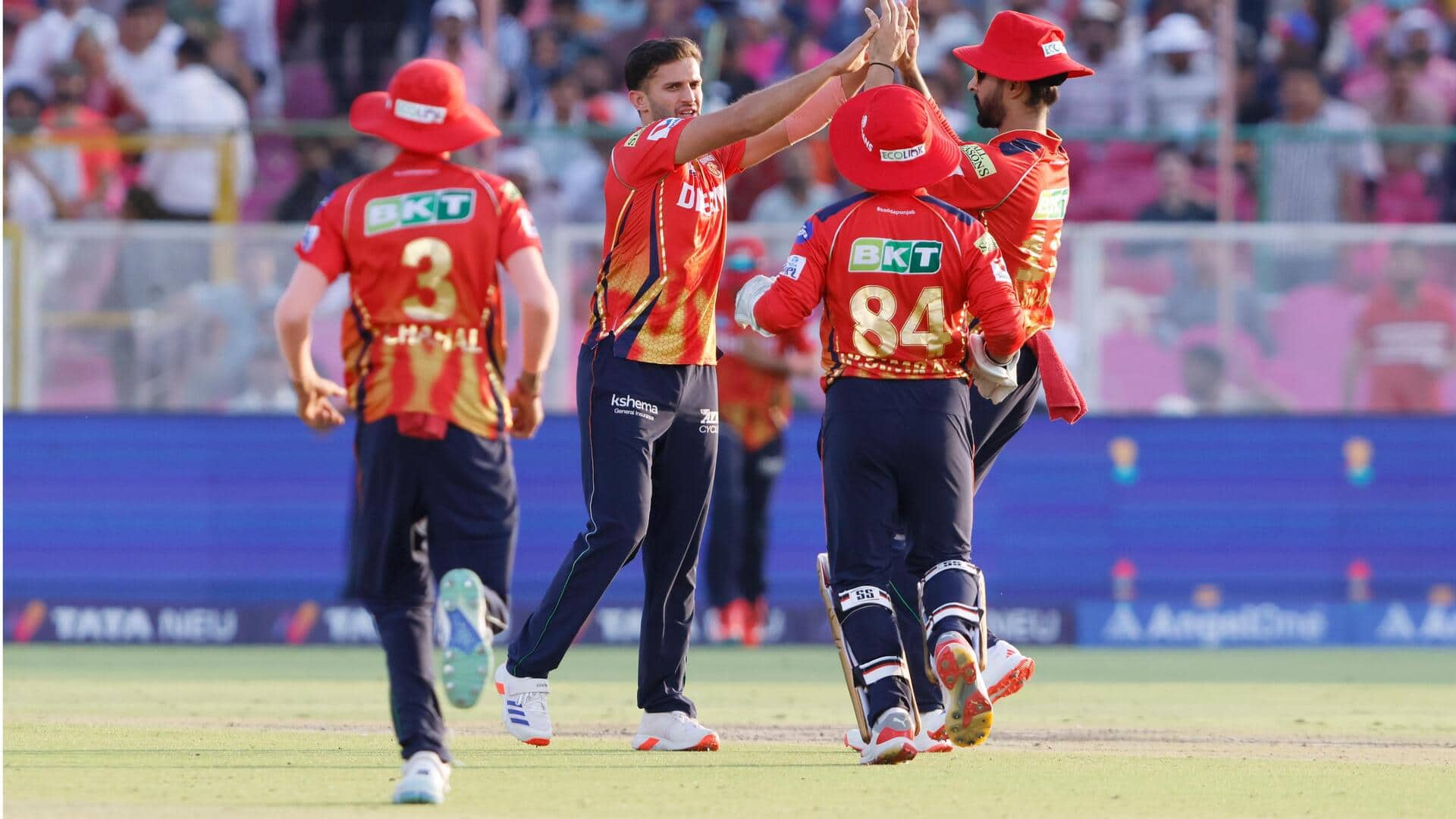 IPL 2025: PBKS ने रोमांचक मुकाबले में RR को हराया, मैच में बने ये रिकॉर्ड्स IPL 2025: PBKS ने रोमांचक मुकाबले में RR को हराया, मैच में बने ये रिकॉर्ड्स