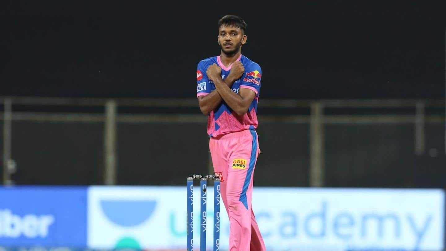 CSK बनाम RR: राजस्थान को मिला 189 रनों का लक्ष्य, सकारिया की अच्छी गेंदबाजी
