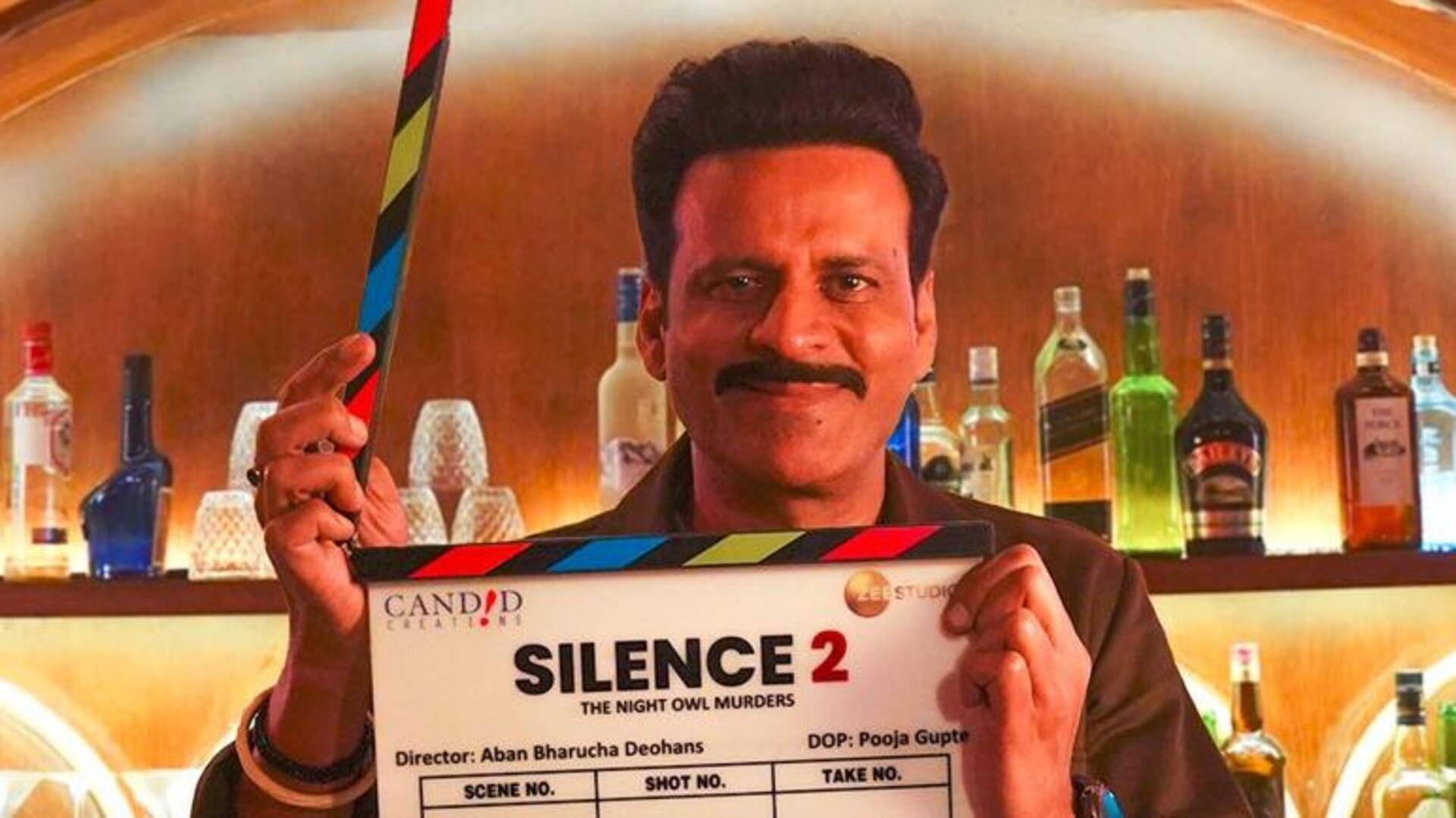 मनोज बाजपेयी की 'साइलेंस' के सीक्वल का ऐलान, फिल्म की शूटिंग शुरू