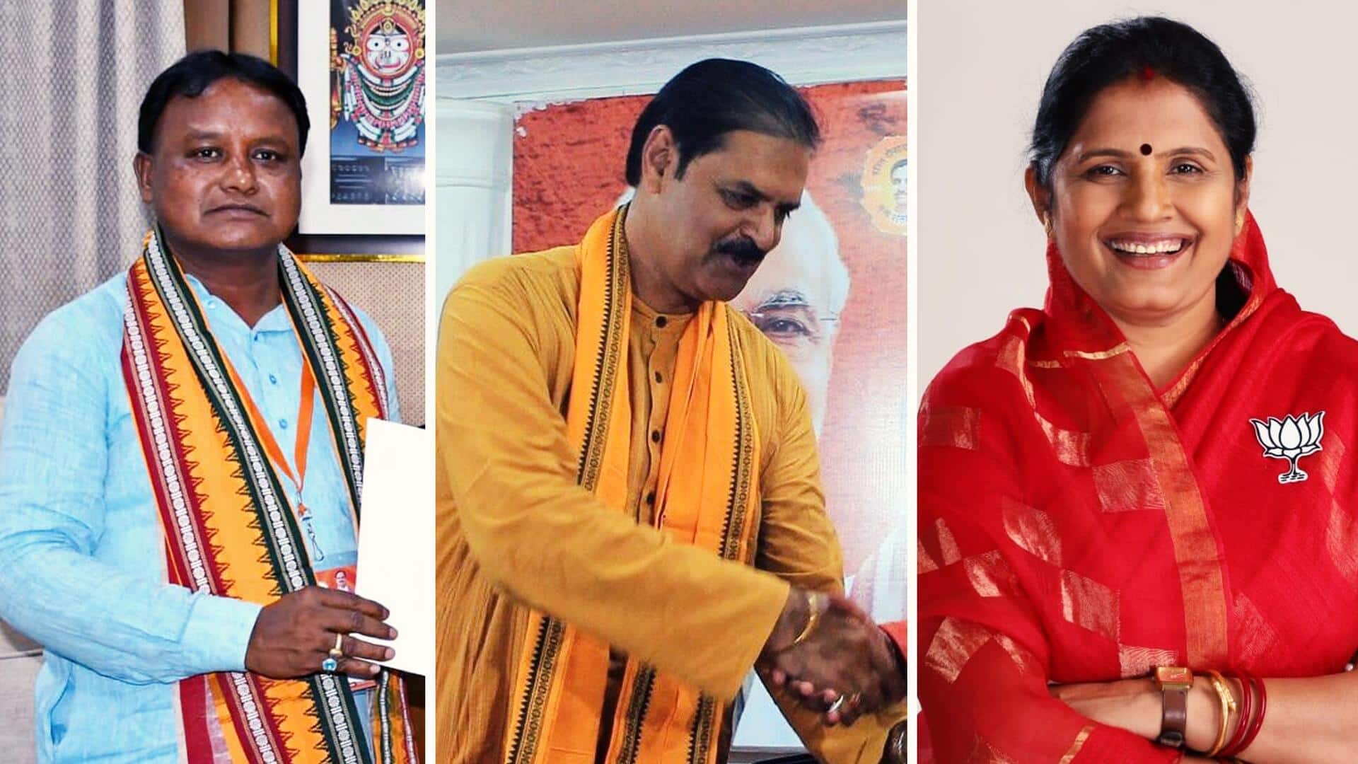 ओडिशा: कौन हैं मोहन चरण माझी, कनकवर्धन सिंह देव और प्रभाती परिडा?