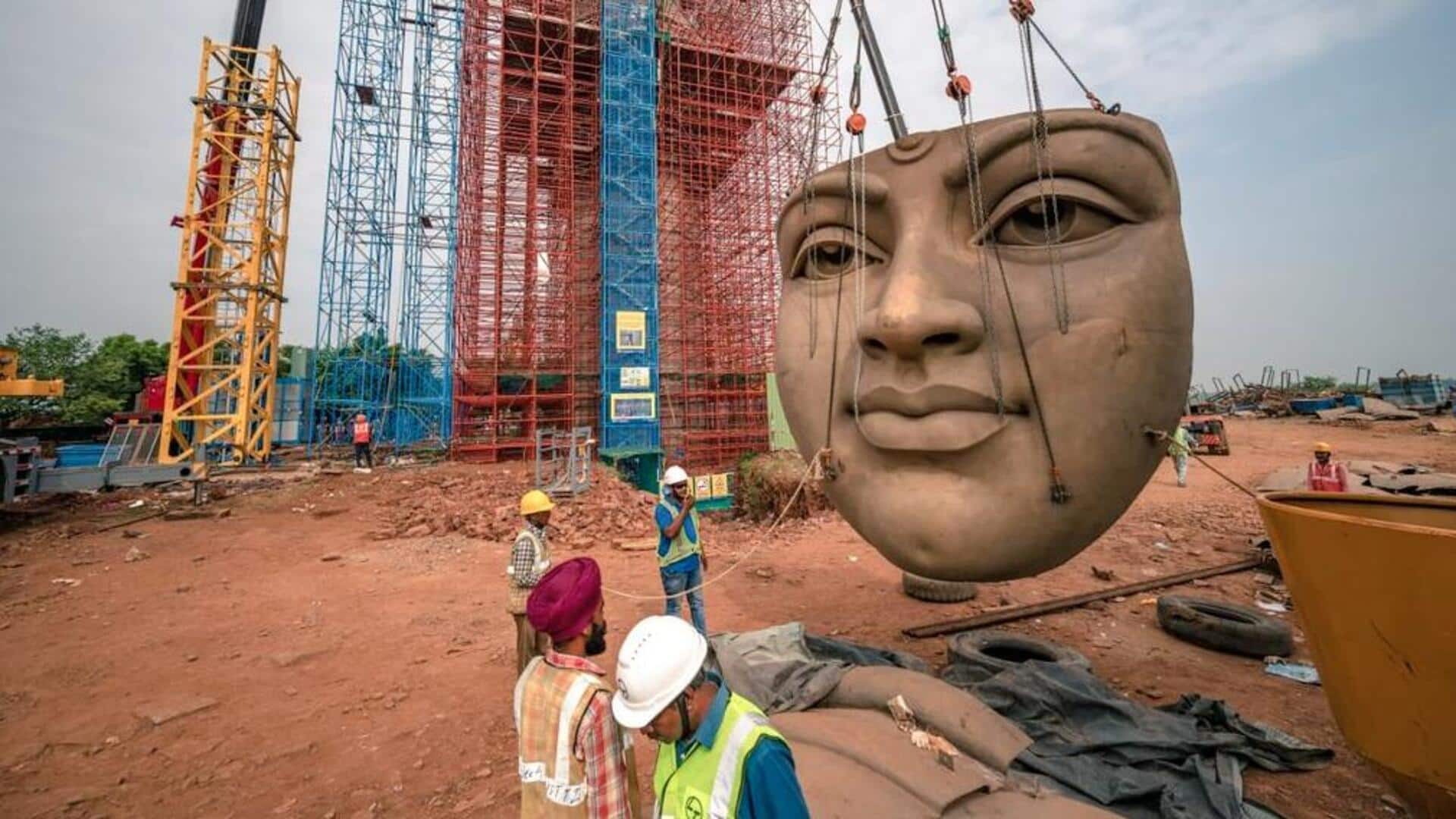 मध्य प्रदेश: ओंकारेश्वर में शंकराचार्य की 108 फीट ऊंची प्रतिमा तैयार, प्रधानमंत्री करेंगे उद्घाटन; देखें वीडियो