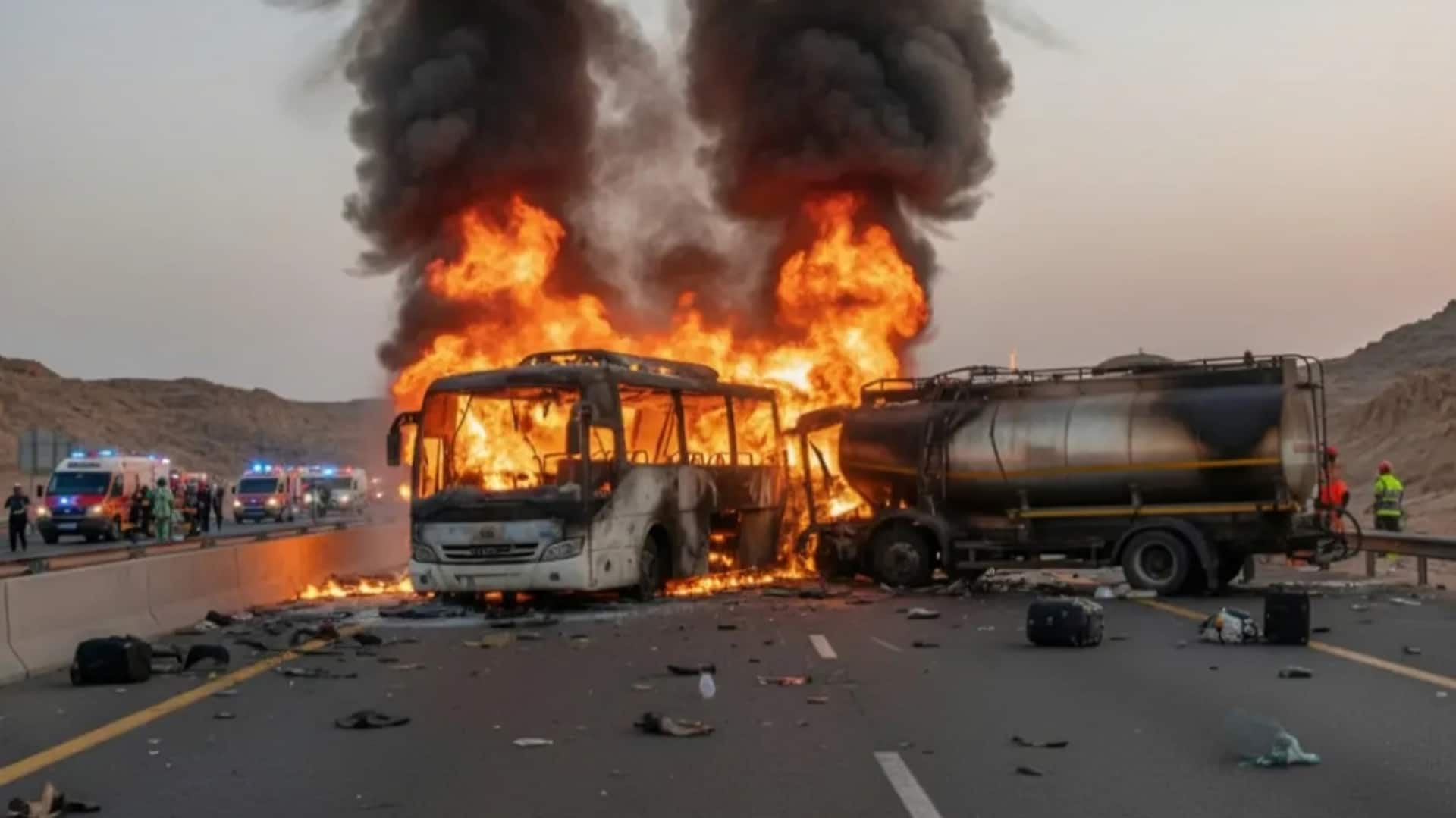 सऊदी अरब के बस हादसे में एक परिवार के 18 सदस्यों की मौत, 3 पीढ़ियां खत्म