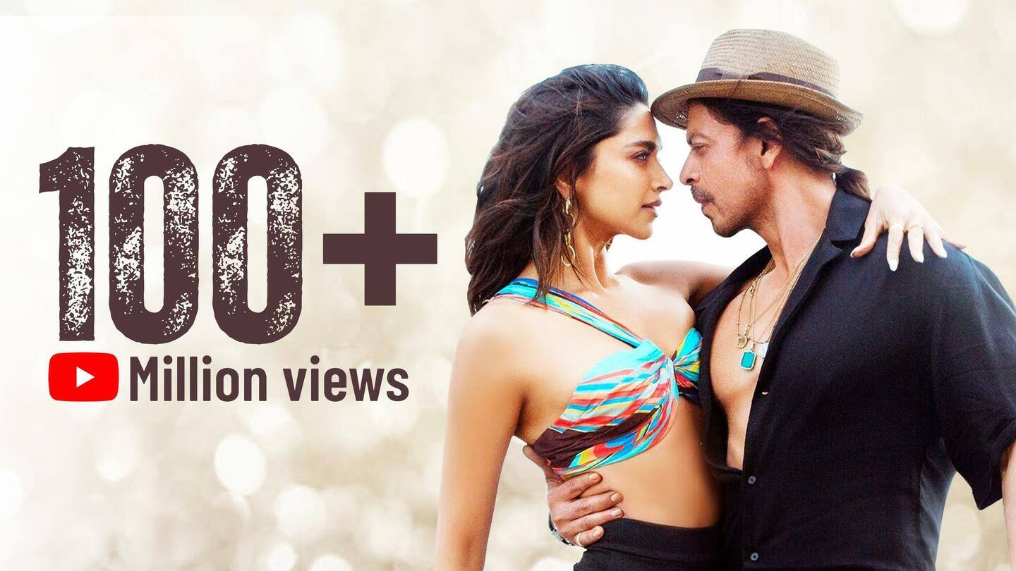 शाहरुख के गाने 'बेशरम रंग' की यूट्यूब पर धूम, 10 करोड़ से ज्यादा बार देखा गया