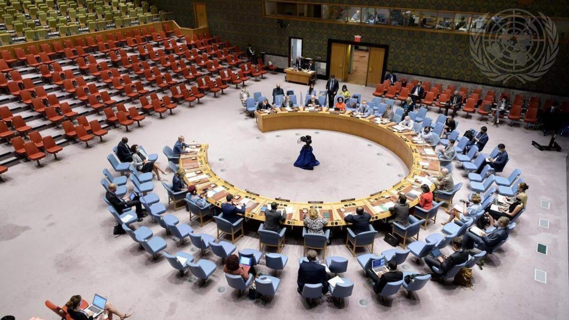 भारत ने UNSC में पाकिस्तान को आतंकवाद का अड्डा बताया, कहा- कर्ज में डूबा है देश भारत ने UNSC में पाकिस्तान को आतंकवाद का अड्डा बताया, कहा- कर्ज में डूबा है देश