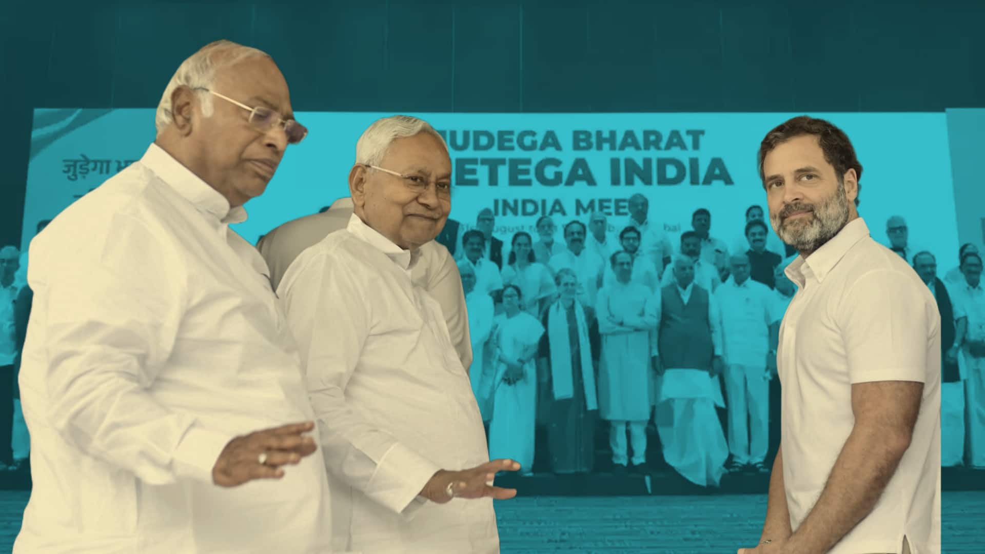 INDIA गठबंधन: मल्लिकार्जुन खड़गे बने अध्यक्ष, नीतीश कुमार ने संयोजक बनने से किया इनकार