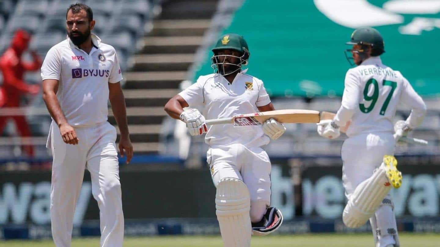 दूसरा टेस्ट: पहली पारी में दक्षिण अफ्रीका ने हासिल की बढ़त, शार्दुल ने झटके सात विकेट