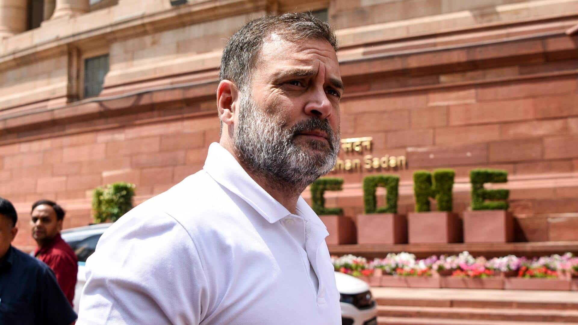 राहुल गांधी बोले- अडाणी के कारण प्रधानमंत्री मोदी ने अमेरिकी व्यापार समझौता किया, देश बेच दिया 