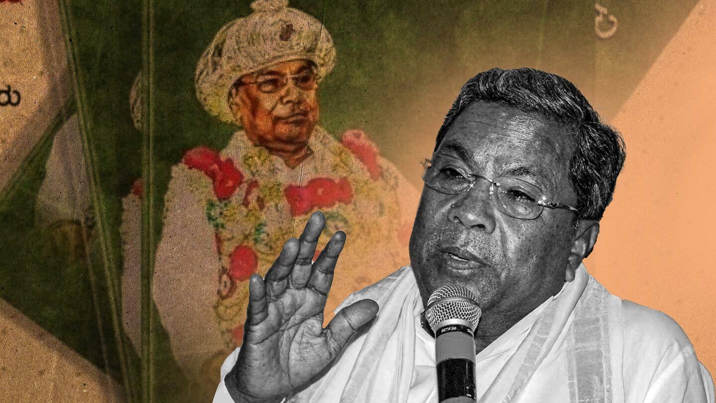 कर्नाटक: किताब में टीपू सुल्तान के तौर पर दिखाए गए कांग्रेस नेता सिद्धारमैया, विवाद