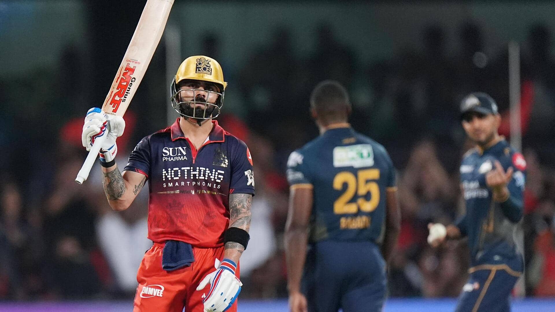 IPL में RCB के इन बल्लेबाजों ने एक ओवर में 5 चौके लगाए