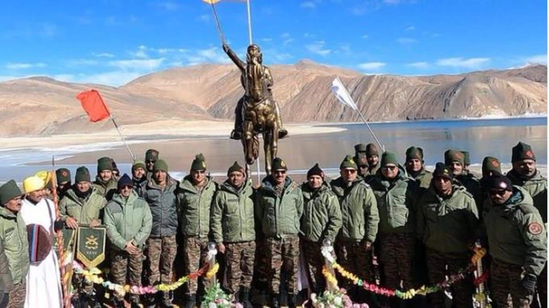 लद्दाख में 14,300 फीट की ऊंचाई पर स्थापित शिवाजी की प्रतिमा पर क्यों उठा विवाद? 