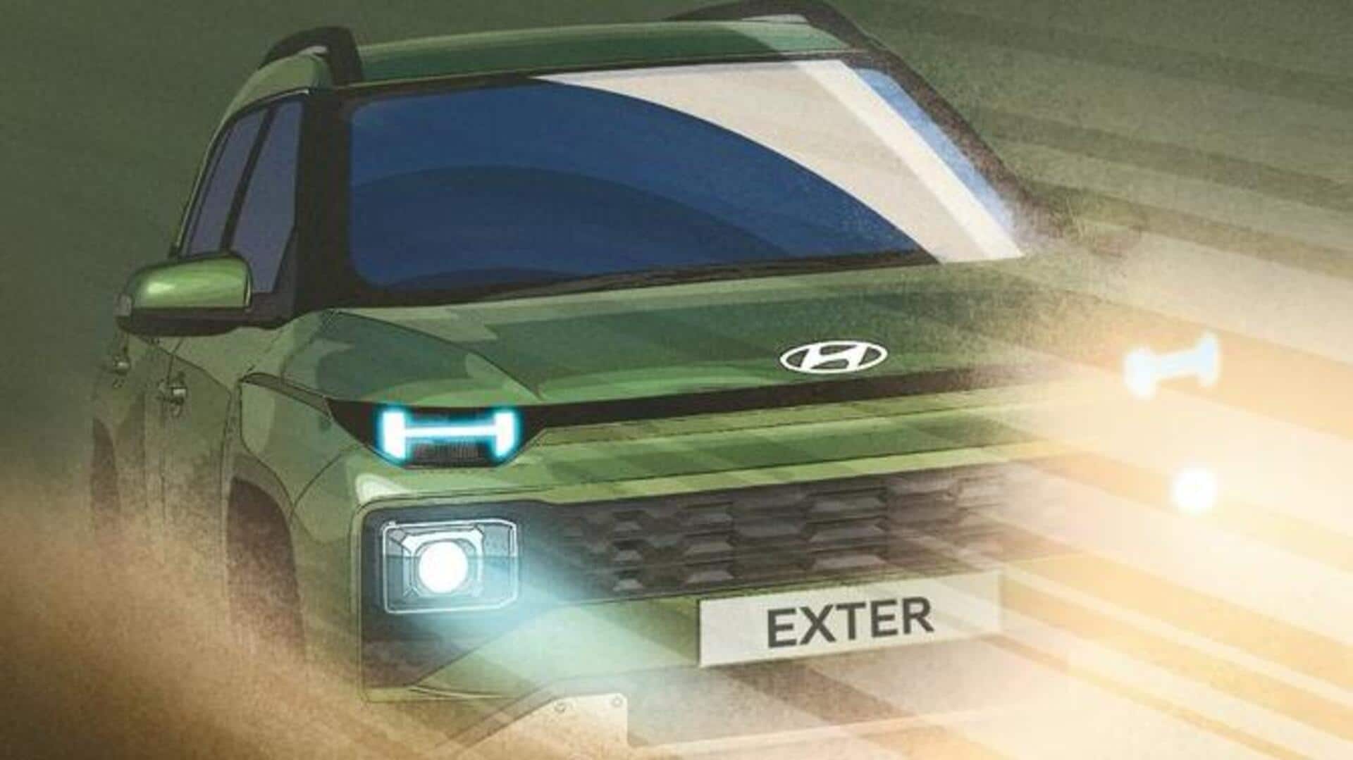 हुंडई की अपकमिंग एक्सटर SUV काे मिलेगा शानदार लुक, डिजाइन रेंडर से उठा पर्दा 