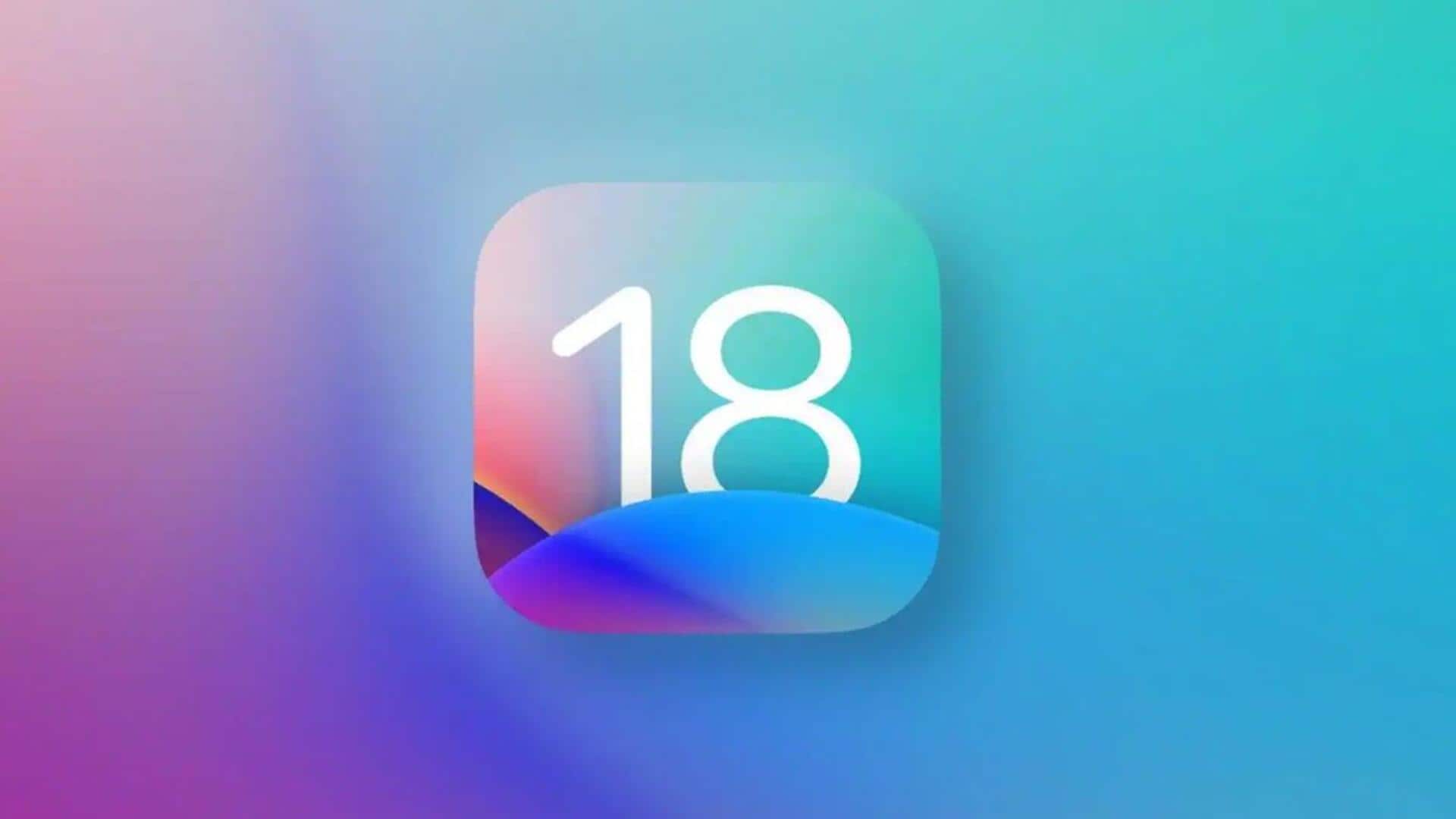 iOS 18 को ऐपल 10 जून को करेगी लॉन्च, मिलेंगे ये खास फीचर्स