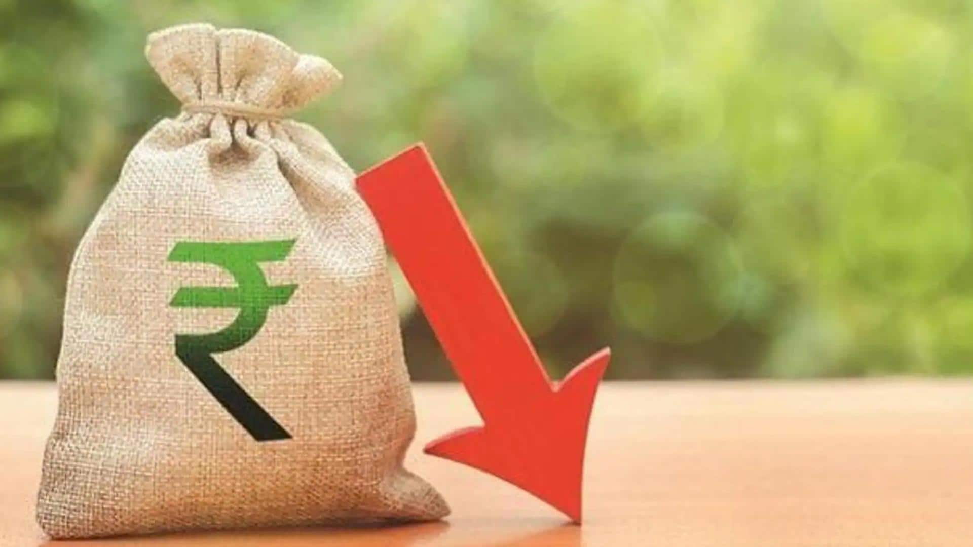 भारतीय रुपये ने छुआ नया रिकॉर्ड निचला स्तर, डॉलर के मुकाबले 90.43 पर पहुंचा