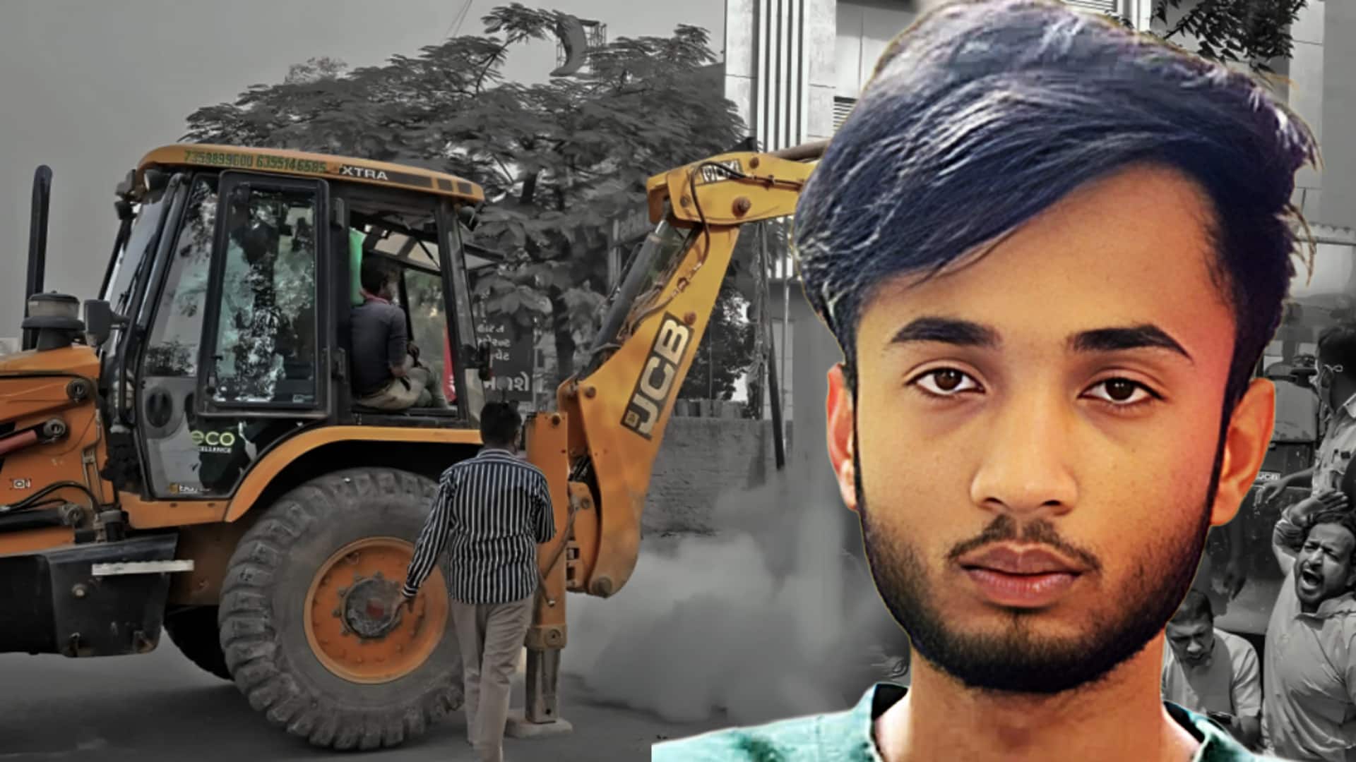 महाराष्ट्र के अमरावती में 180 किशोरियों से यौन शोषण के आरोपी के घर पर चला बुलडोजर