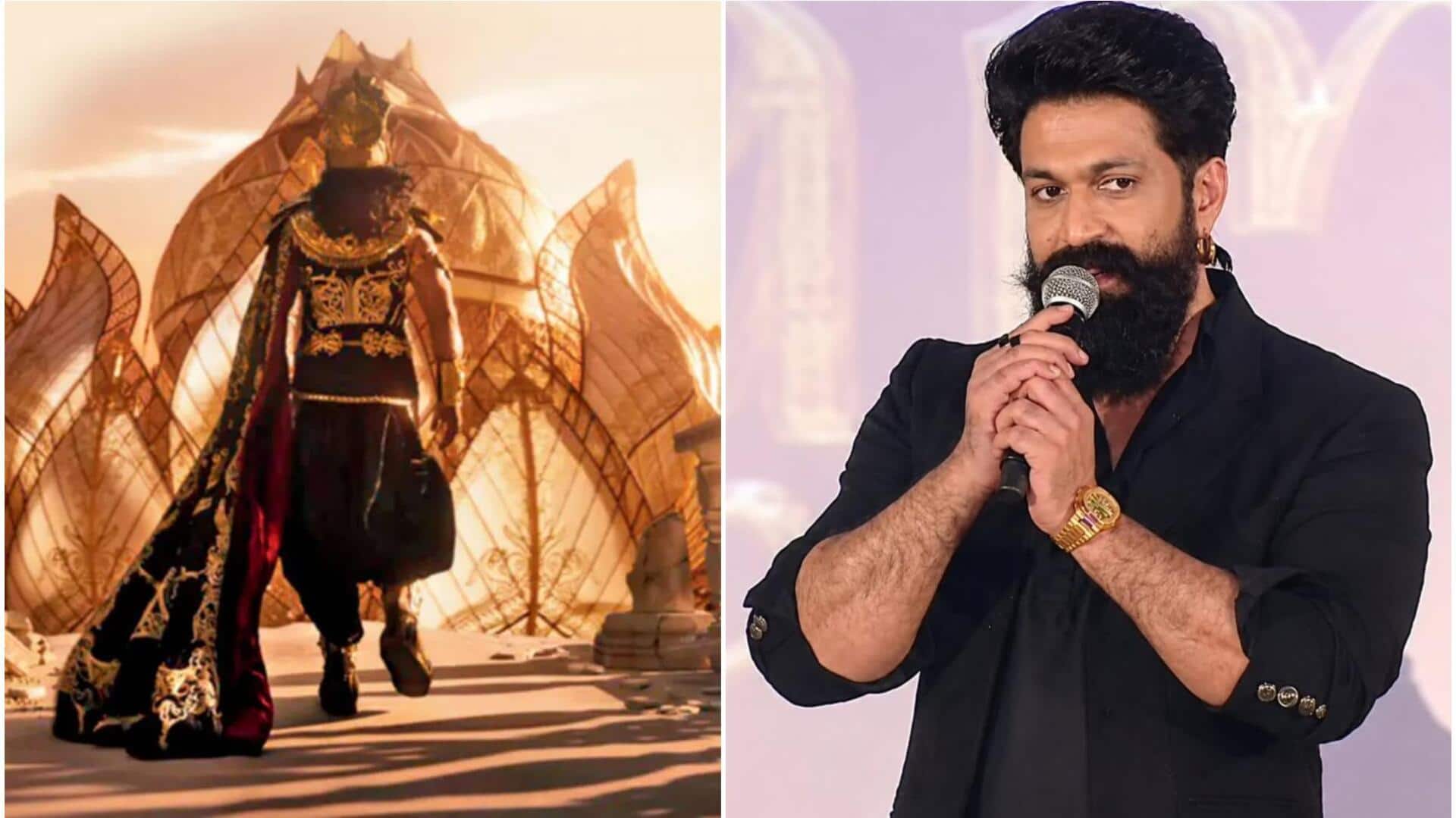 'रामायण' में 'रावण' बनना नहीं था आसान, यश ने अपने किरदार पर पहली बार तोड़ी चुप्पी