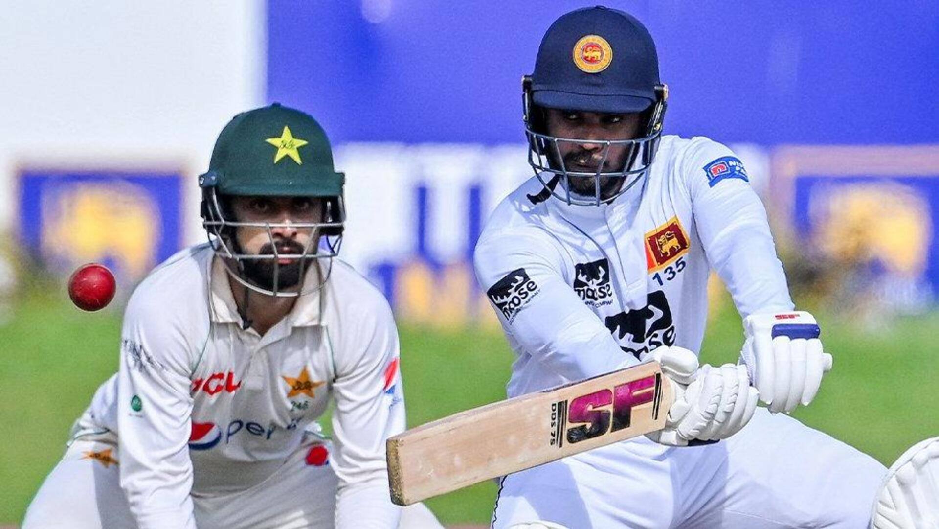 श्रीलंका बनाम पाकिस्तान, पहला टेस्ट: मिला-जुला रहा पहला दिन, डी सिल्वा-मैथ्यूज की उम्दा पारी