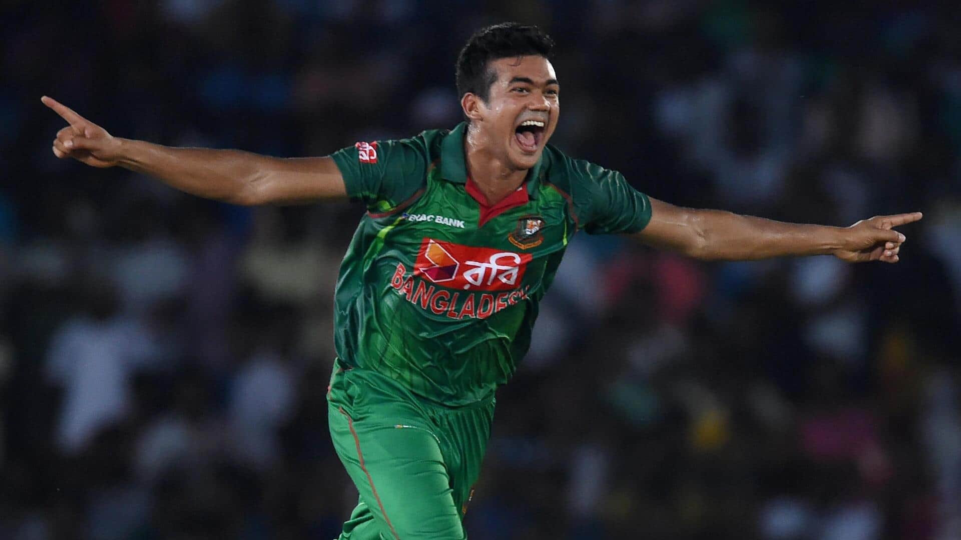 बांग्लादेश बनाम श्रीलंका: तस्कीन अहमद ने चटकाए 3 विकेट, जानिए उनके आंकड़े