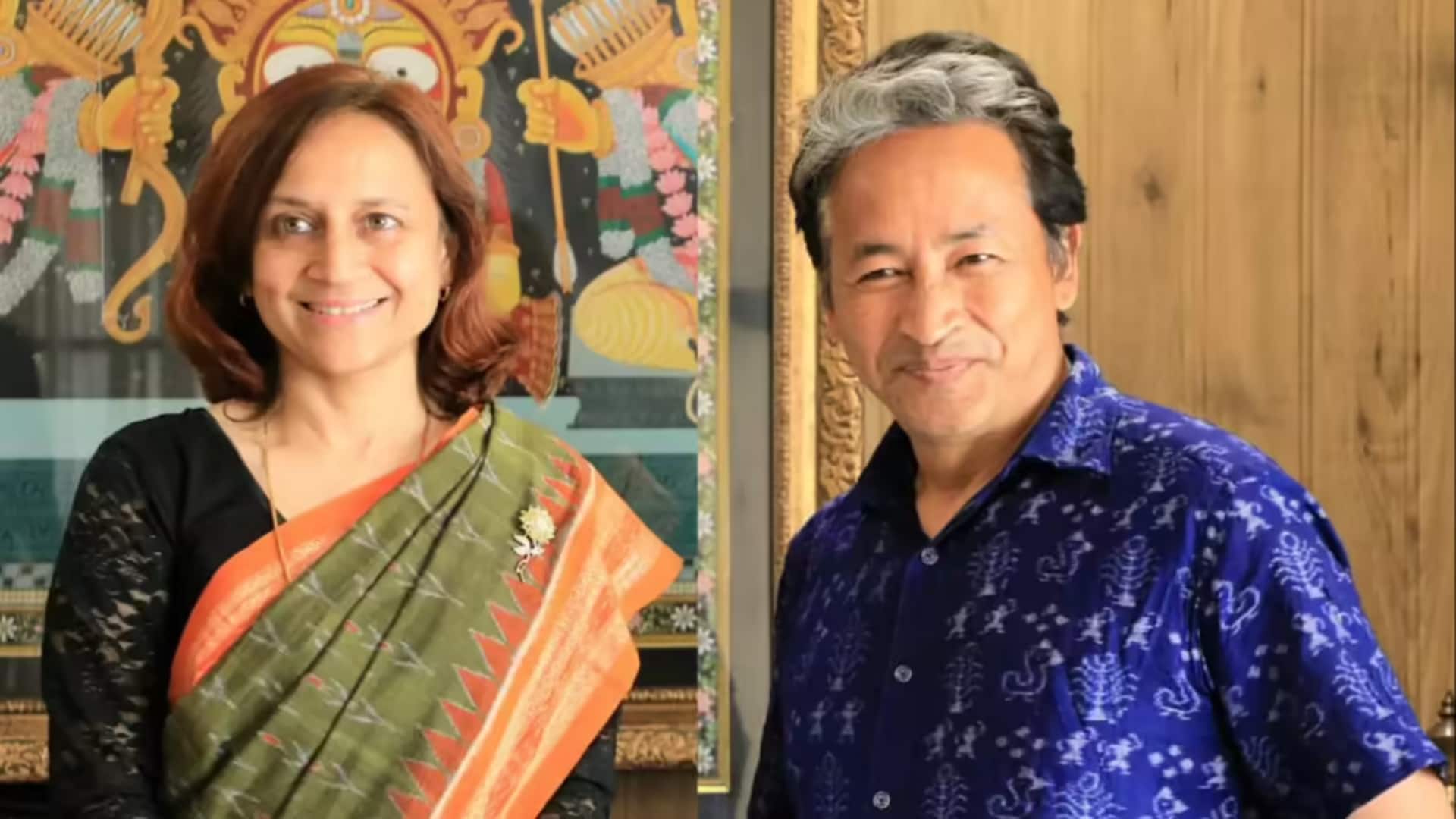 सोनम वांगचुक की पत्नी पर भी सख्ती की तैयारी, एजेंसियां कर सकती हैं संस्थान की जांच