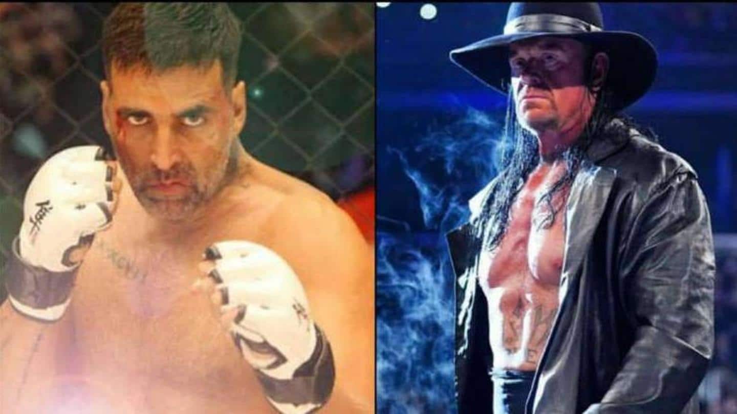 WWE स्टार अंडरटेकर ने अक्षय कुमार के साथ असली मैच खेलने की जतायी इच्छा
