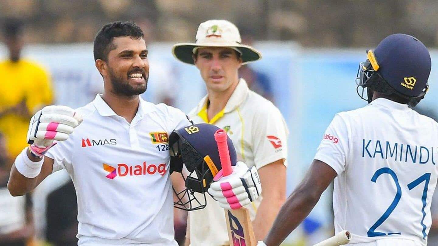 श्रीलंका बनाम ऑस्ट्रेलिया, दूसरा टेस्ट: चंदीमल के शतक से मजबूत स्थिति में श्रीलंका