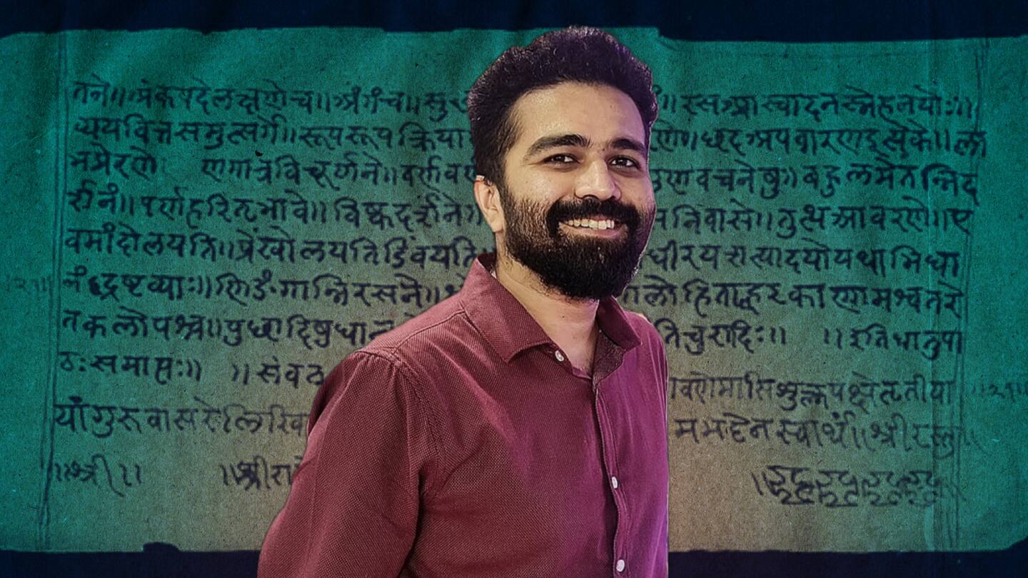 कैब्रिज के छात्र ने 2,500 साल पुरानी संस्कृत व्याकरण की समस्या को हल किया
