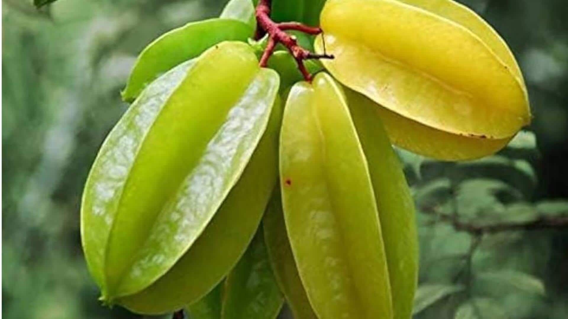 बहुत खट्टा और हल्का मीठा होता है स्टार फ्रूट, जानिए इसके सेवन से मिलने वाले फायदे