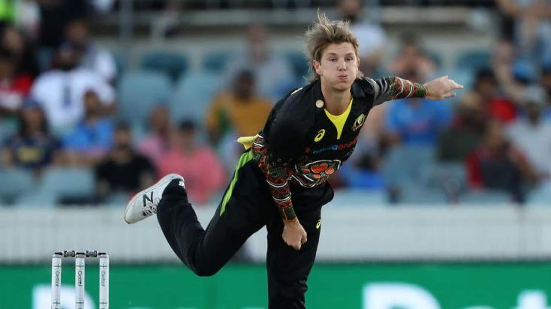 एडम जैम्पा BBL 2026-27 से पहले होबार्ट हरिकेन्स में शामिल हुए