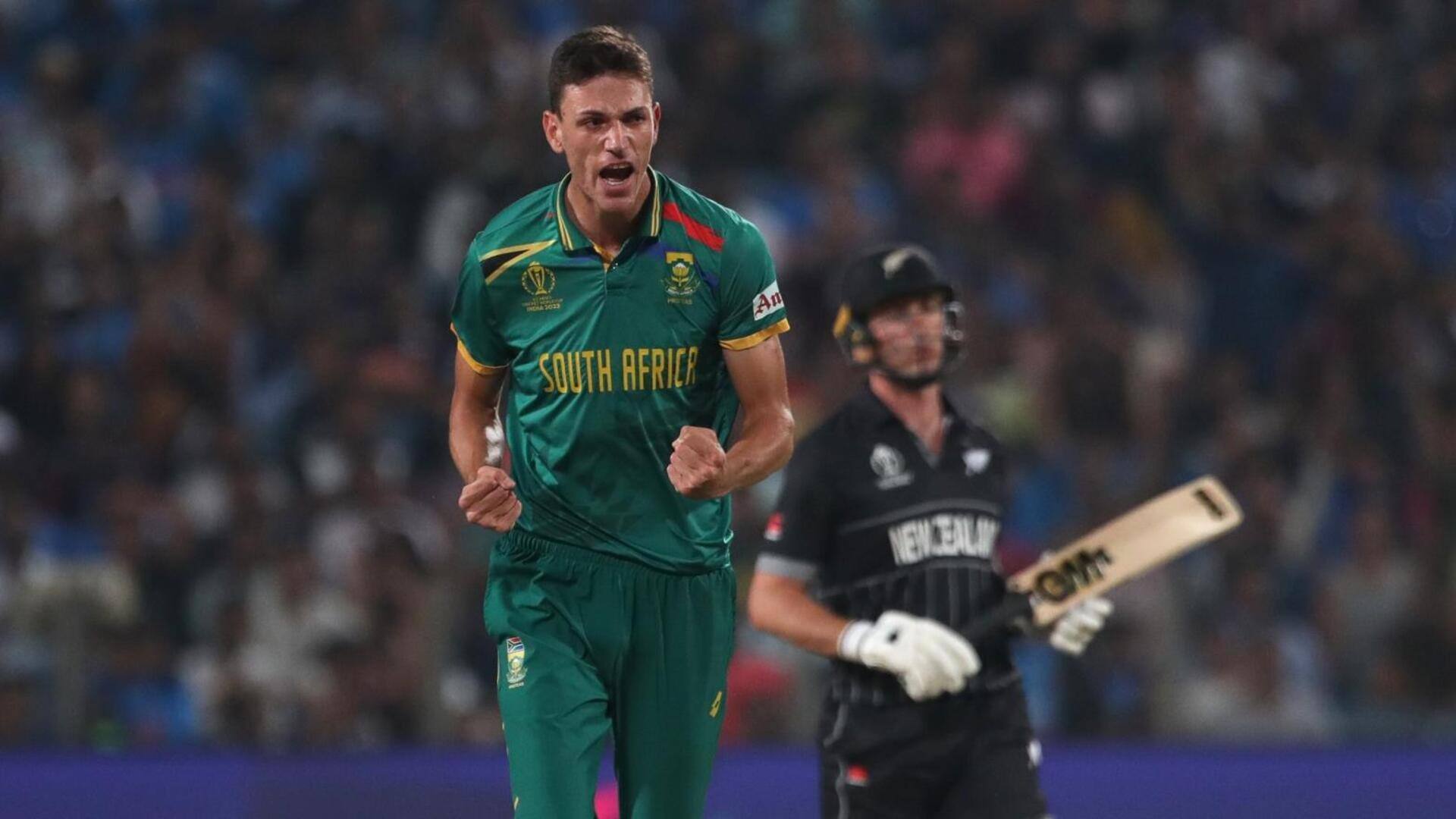 न्यूजीलैंड बनाम दक्षिण अफ्रीका: मार्को येन्सन की वनडे करियर की दूसरी सर्वश्रेष्ठ गेंदबाजी, चटकाए 3 विकेट