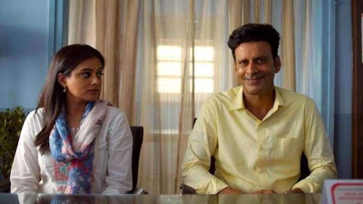 'द फैमिली मैन 2' से प्रियामणि ने लूटी वाहवाही 'द फैमिली मैन 2' से प्रियामणि ने लूटी वाहवाही