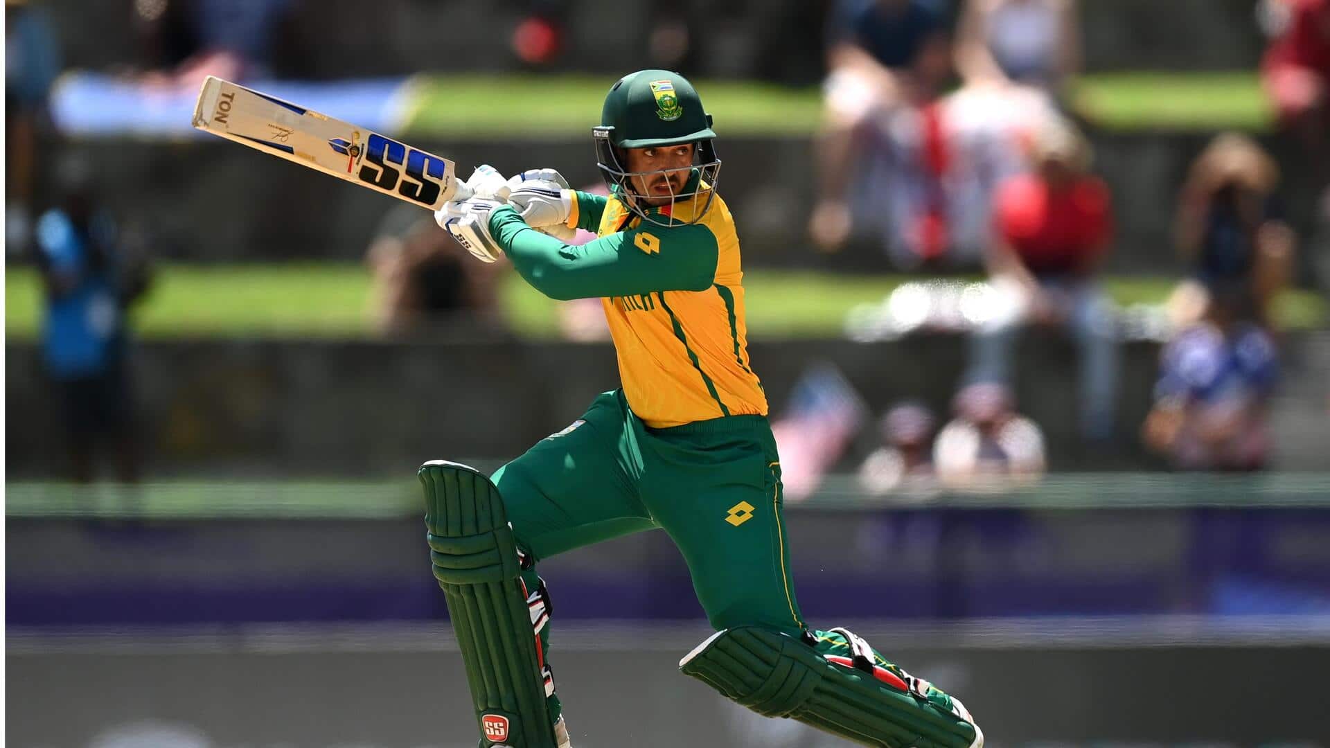 अमेरिका बनाम दक्षिण अफ्रीका: क्विंटन डिकॉक ने टी-20 विश्व कप में बनाया अपना सर्वोच्च स्कोर