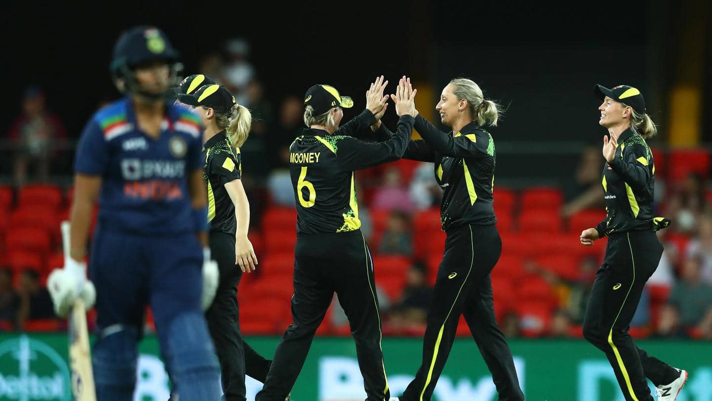 तीसरा महिला टी-20: ऑस्ट्रेलिया ने भारत को 14 रन से हराया, मैच में बने ये रिकार्ड्स
