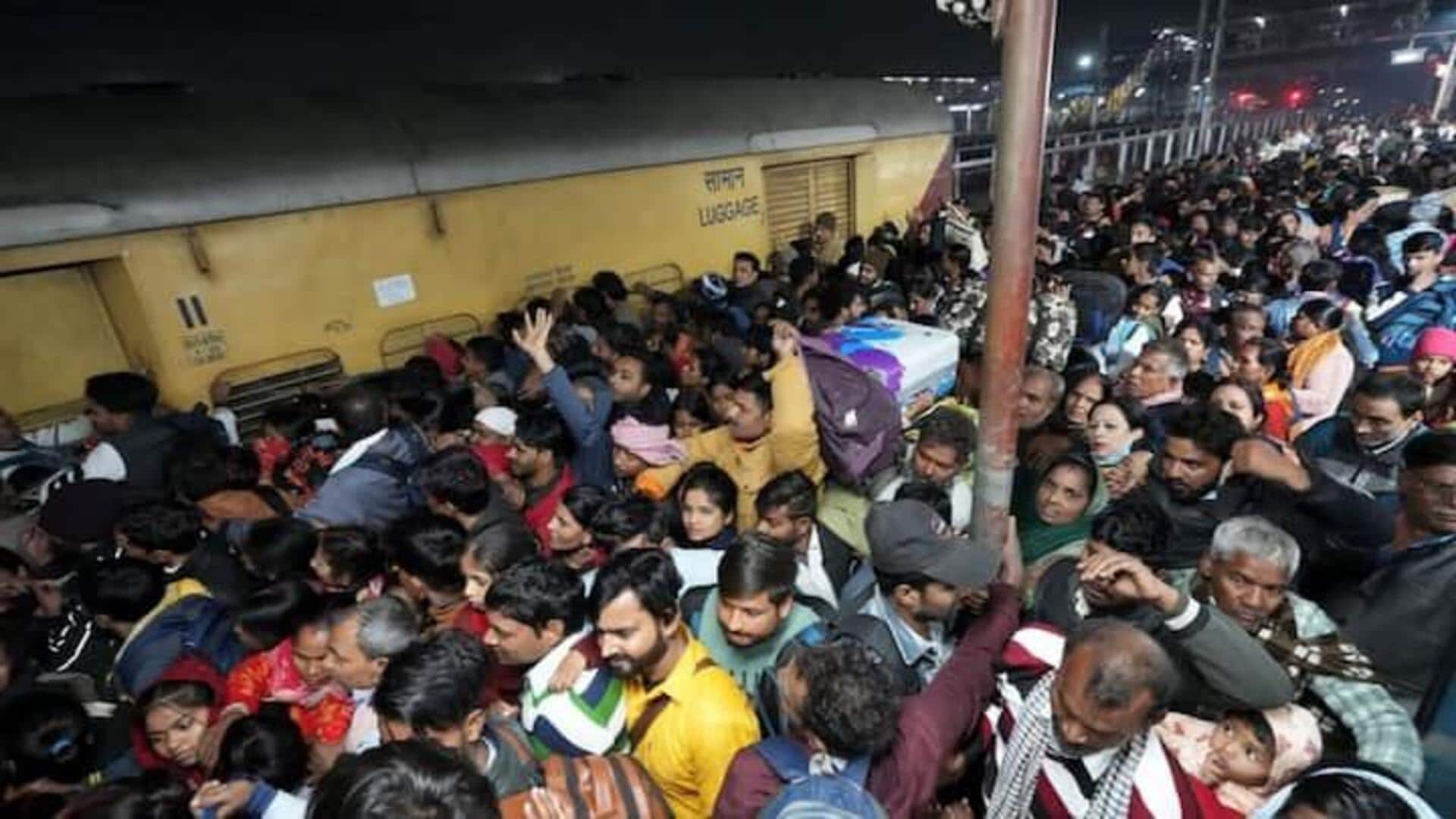 नई दिल्ली रेलवे स्टेशन पर यात्री का सामान गिरने से मची थी भगदड़- अश्विनी वैष्णव नई दिल्ली रेलवे स्टेशन पर यात्री का सामान गिरने से मची थी भगदड़- अश्विनी वैष्णव