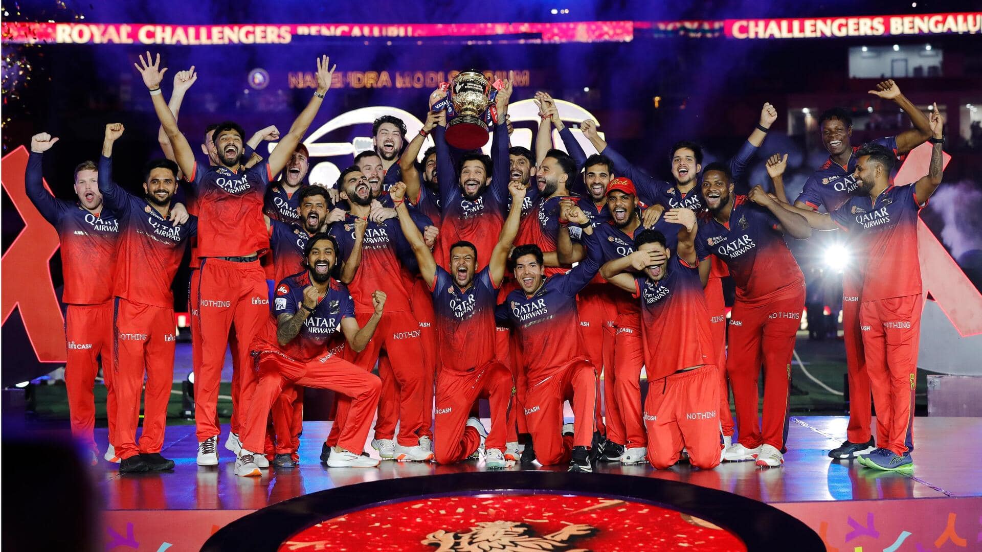 RCB को मिली राहत, कर्नाटक सरकार ने चिन्नास्वामी स्टेडियम में IPL 2026 मैचों की मंजूरी दी