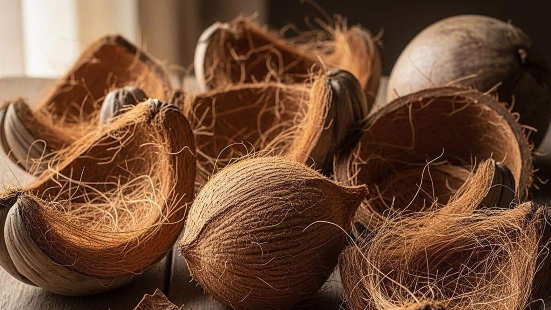 नारियल के छिलकों से घर सजाने के 5 आसान तरीके