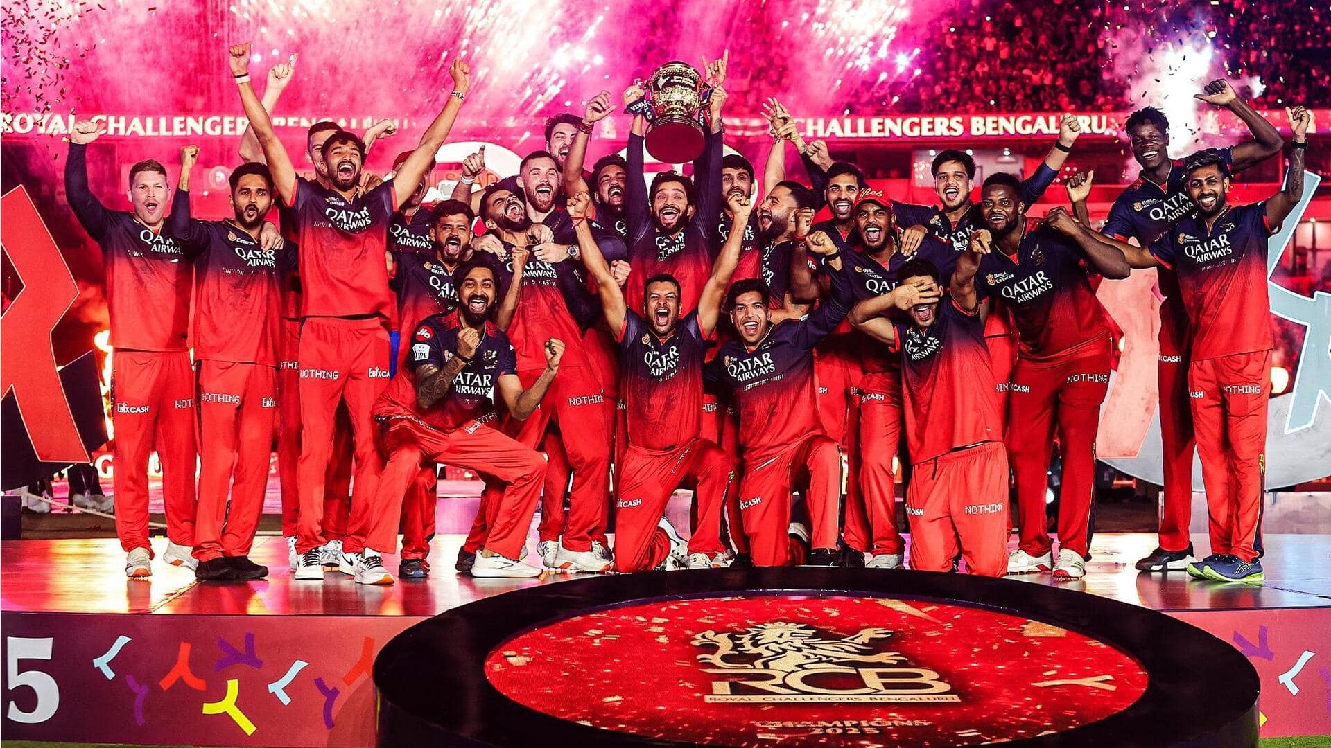 IPL 2025: चैंपियन रॉयल चैलेंजर्स बेंगलुरु पर हुई करोड़ों की बारिश, जानिए किसे क्या मिला IPL 2025: चैंपियन रॉयल चैलेंजर्स बेंगलुरु पर हुई करोड़ों की बारिश, जानिए किसे क्या मिला
