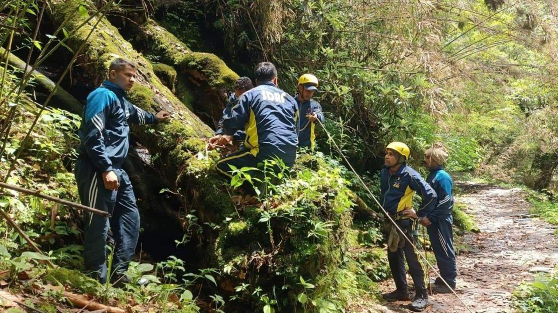 उत्तराखंड के देवप्रयाग में 8 लोगों से भरी इनोवा कार खाई में गिरकर अलकनंदा में समाई