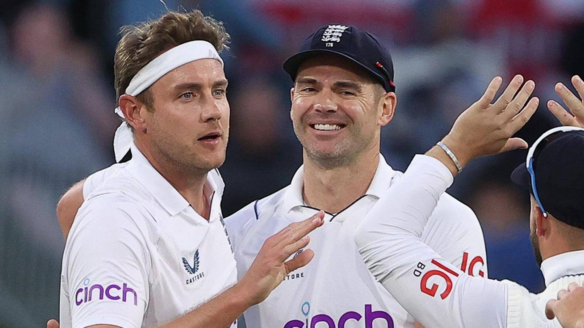 ब्रॉड के नाम टेस्ट में खास रिकॉर्ड, इंग्लैंड में सर्वाधिक बार 'मैन ऑफ द मैच' रहे