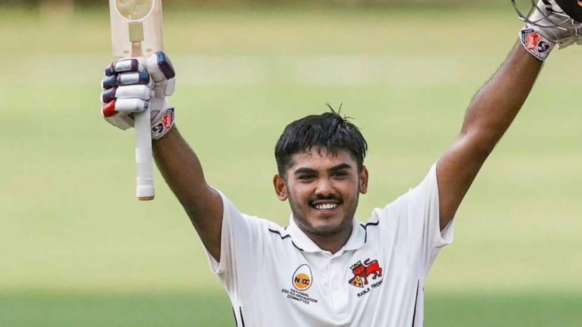 आयुष म्हात्रे ने 64 गेंदों में शतक जड़कर तोड़ डाला ब्रेडन मैकुलम का ये बड़ा रिकॉर्ड आयुष म्हात्रे ने 64 गेंदों में शतक जड़कर तोड़ डाला ब्रेडन मैकुलम का ये बड़ा रिकॉर्ड